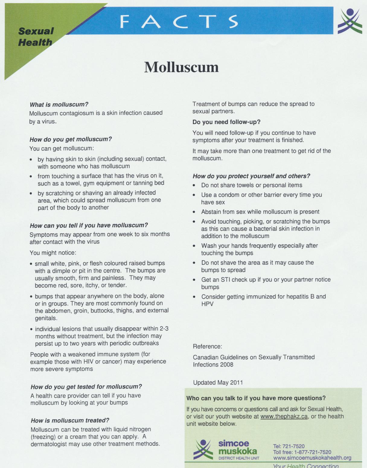 Sexual Health Facts - Molluscum