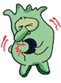 coughing germ