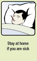 stay home