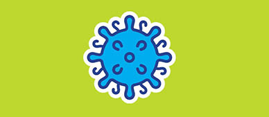 Virus icon.