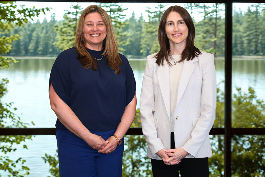 Ann-Marie Kungl and Dr. Lisa Simon 