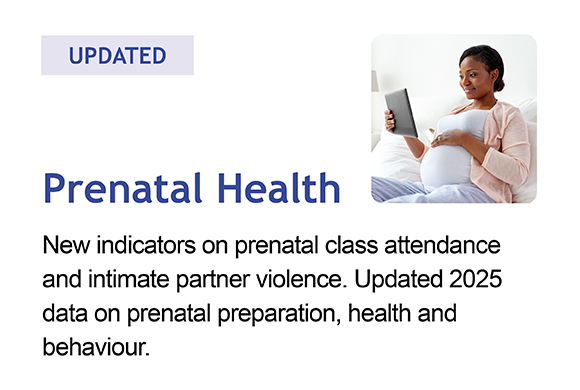 Click here for the updated Prenatal Health dashboard