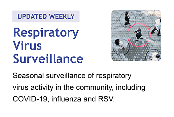 Click here for the updated Respiratory Virus Surveillance dashboard