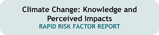 Climate Change Rapid Risk Factor Report