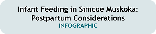 Infant Feeding Postpartum Considerations Infographic