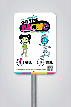 On The Move sign