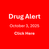 Red Drug Alert for October 3, 2025